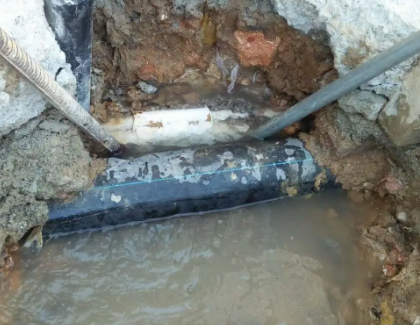 岑溪测漏水之水管漏水